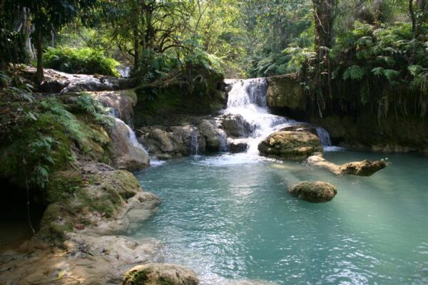 Kouangsi waterfall pool