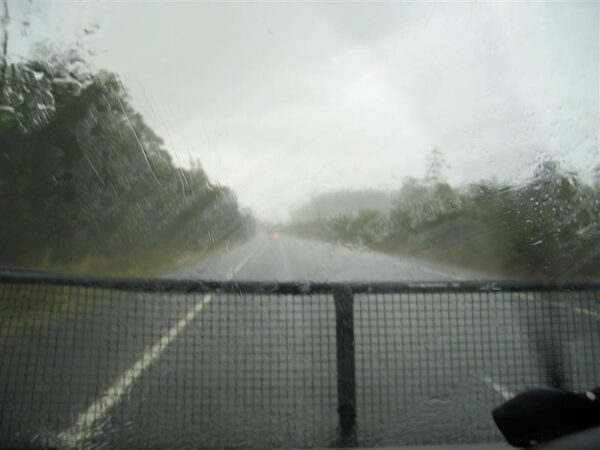 Pacific highway rain