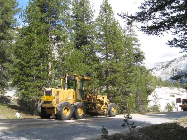 Yosemite roadworks